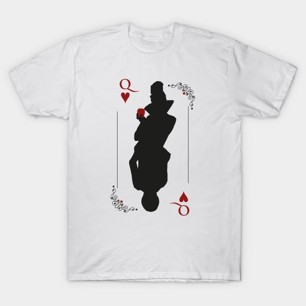 Queen of Hearts T-Shirt by clairelions